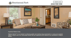 Desktop Screenshot of mybrentwoodparkhome.com